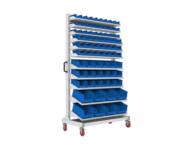 UniFlex Trolley Single face trolley