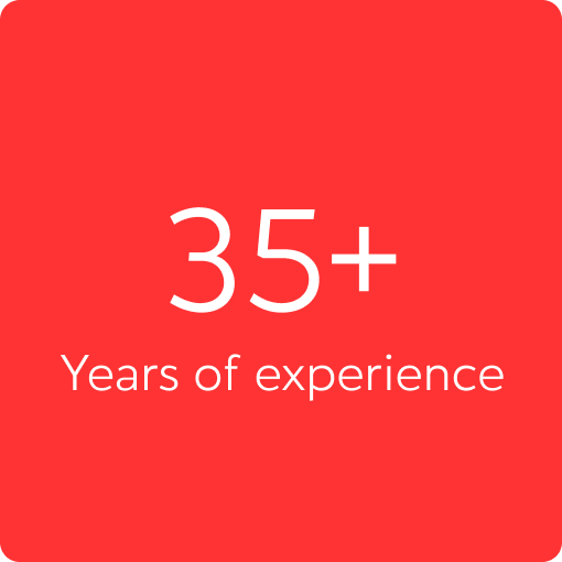 35+ year experience